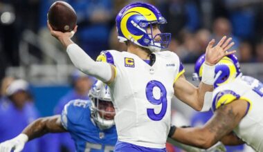 Rams-Lions ranked among NFL's most watchable games in 2025