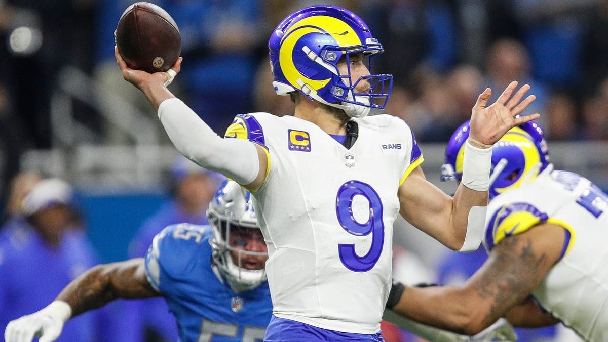 Rams-Lions ranked among NFL's most watchable games in 2025