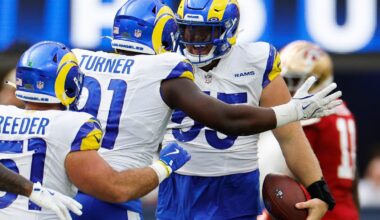 Rams young defensive line cracks PFF's top-10 list for 2025 season