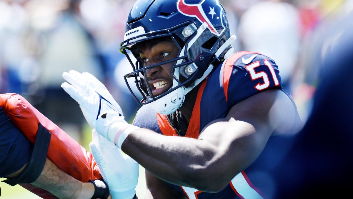 Texans DE Will Anderson Jr. setting the tone early for a DPOY season