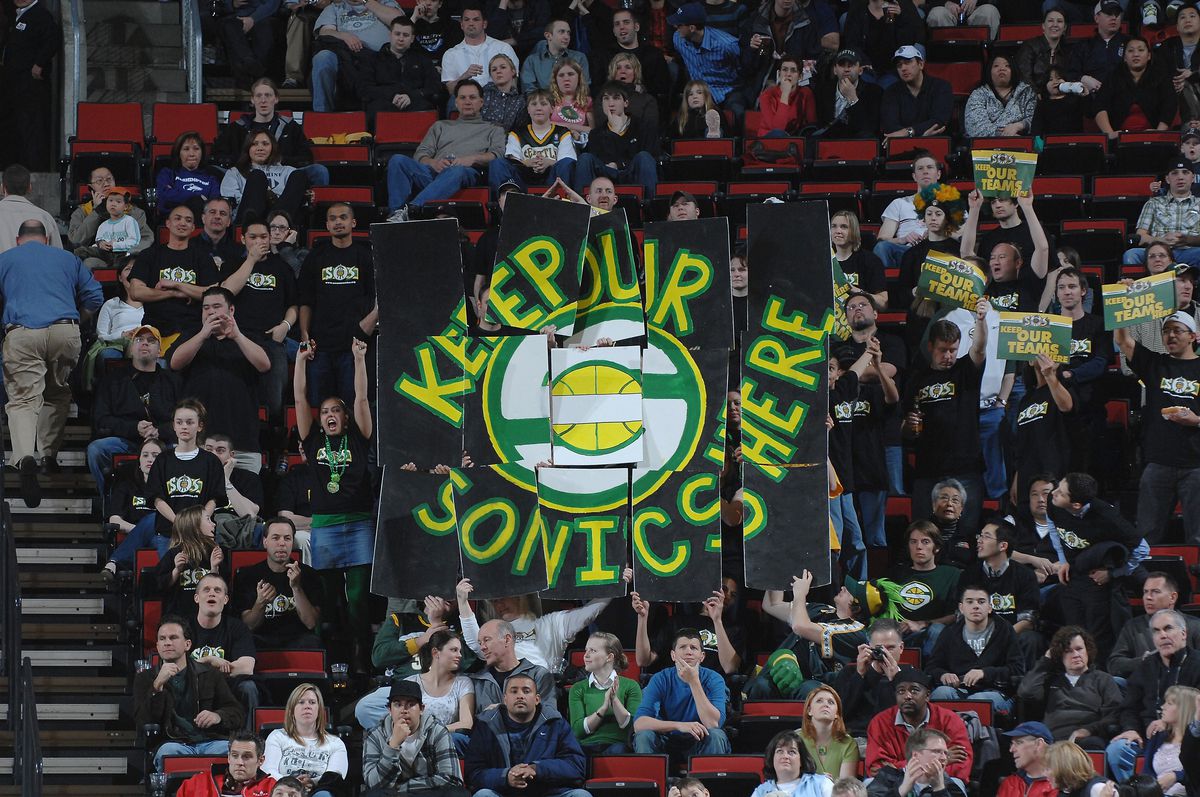 Portland Trail Blazers v Seattle SuperSonics