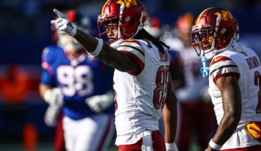 Commanders WR Noah Brown not seriously injured?