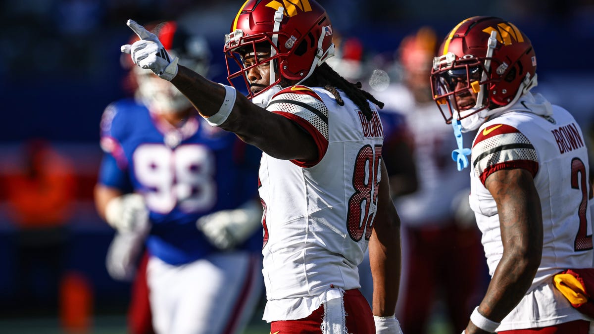 Commanders WR Noah Brown not seriously injured?