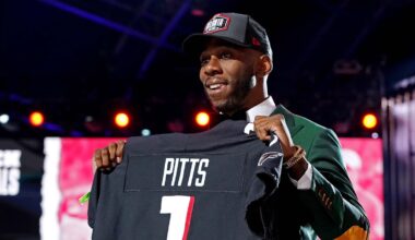 Kyle Pitts receives below average ranking from PFF