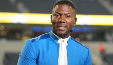 ESPN's Ryan Clark reacts to signing