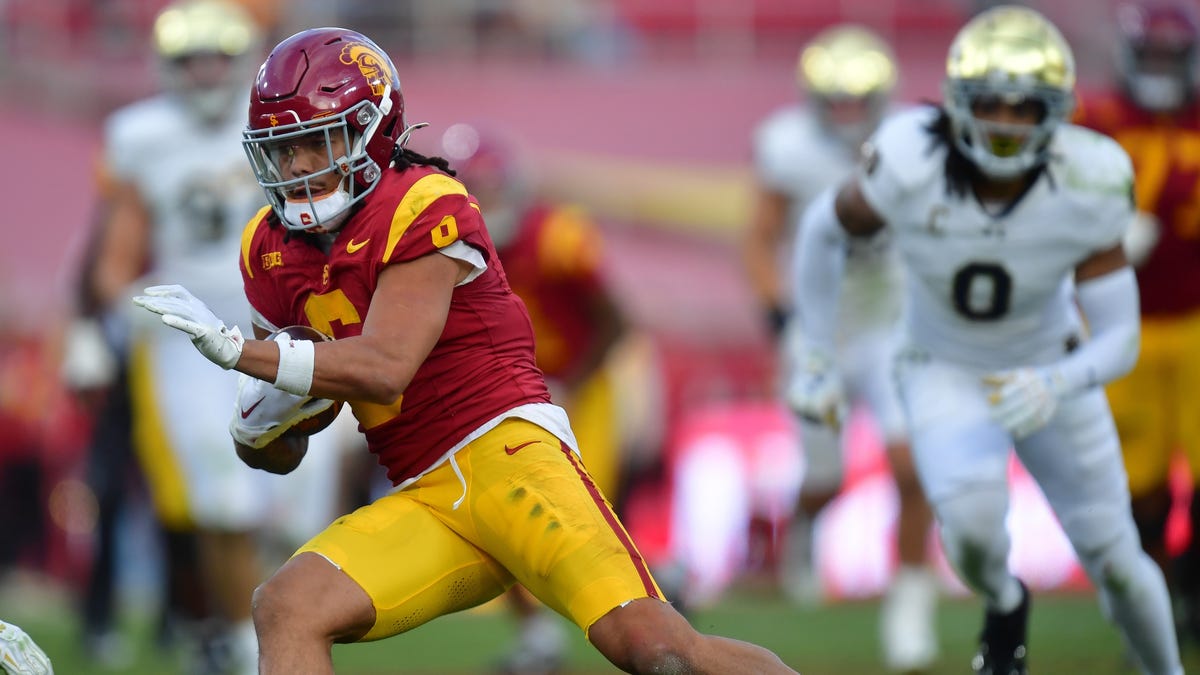 PFF names USC's Makai Lemon as top wide receiver for 2026 NFL Draft