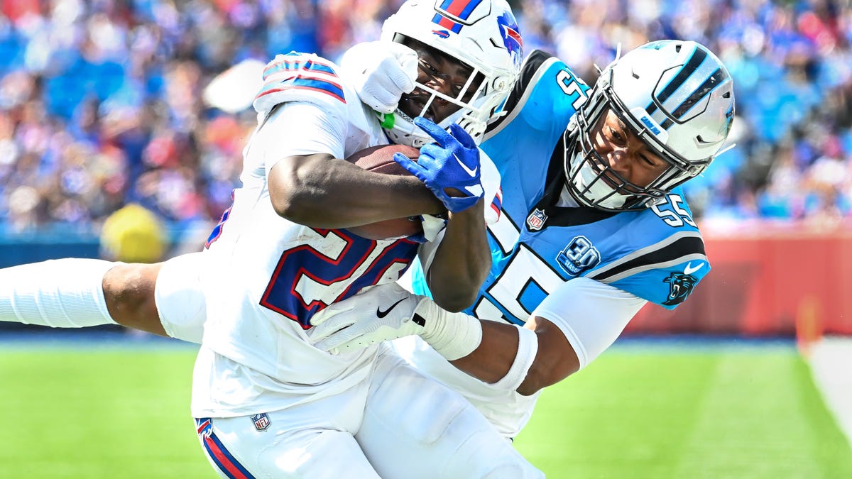 Panthers waive OLB Kenny Dyson Jr. on Friday