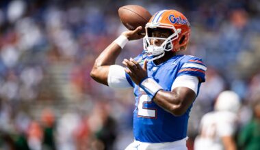 PFF touts Florida's DJ Lagway as possible 2027 NFL draft top pick