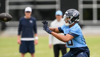Tennessee Titans excited to see RB Kalel Mullings return to field