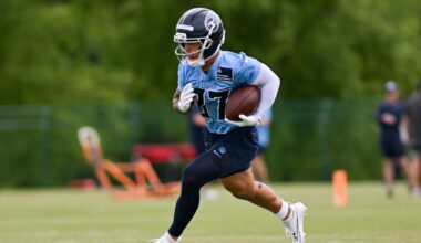 Titans UDFA Xavier Restrepo continues to open eyes during OTAs