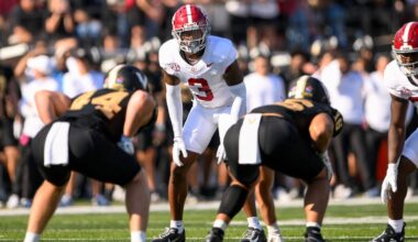 Alabama football safety on list of potential 2026 NFL Draft risers