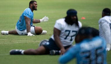 What Titans tackle JC Latham did to lose weight, get in better shape