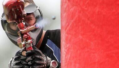 New Orleans Saints share highlights from team paintball outing