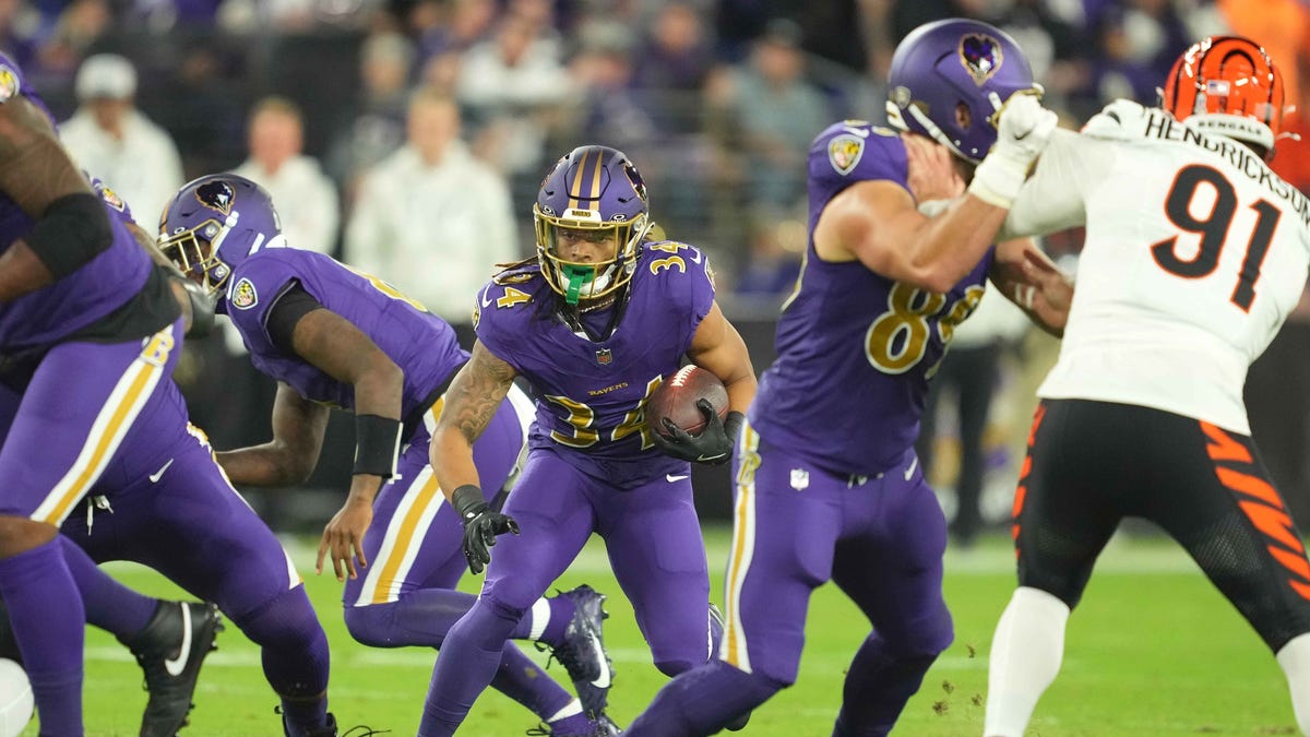 Keaton Mitchell says he feels better than ever in Year 3 with Ravens