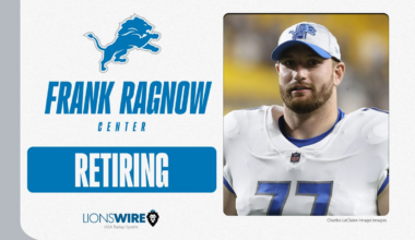 Frank Ragnow retirement impact on Detroit Lions salary cap