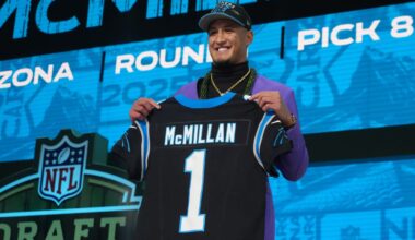Panthers discussed Rams trade before drafting WR Tetairoa McMillan