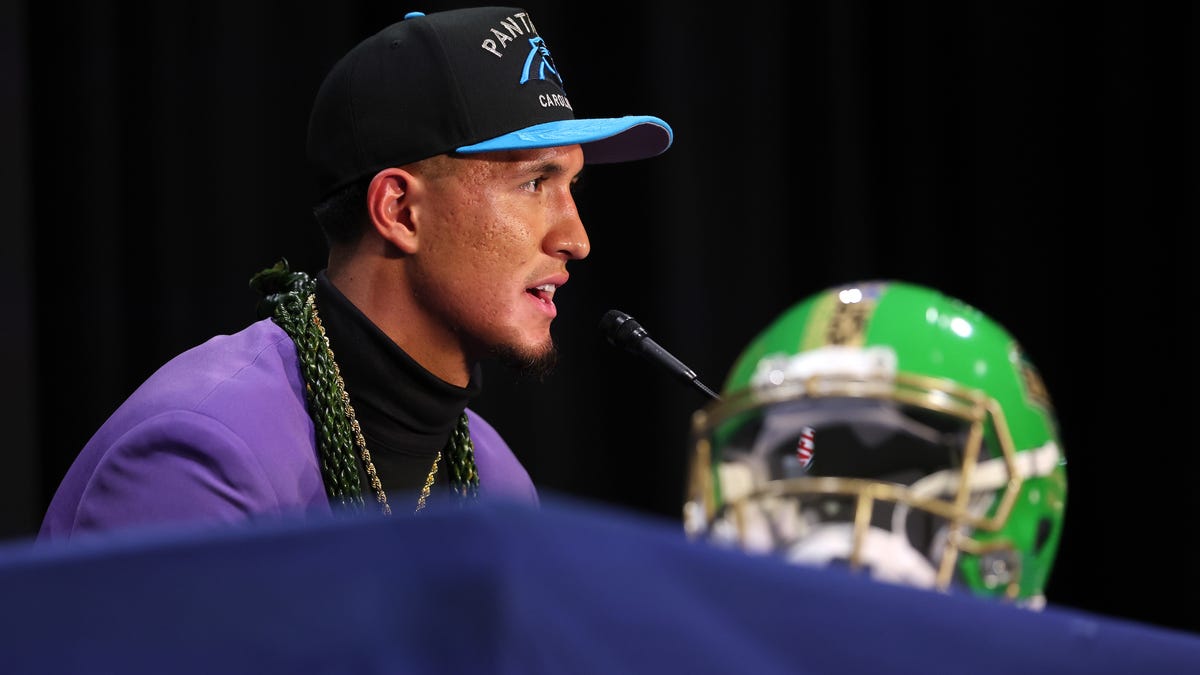 Tetairoa McMillan talks chemistry of the WR room