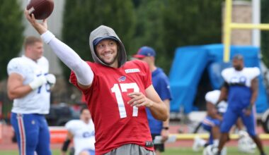 Josh Allen not at Bills OTAs for clear reason, full absent player list