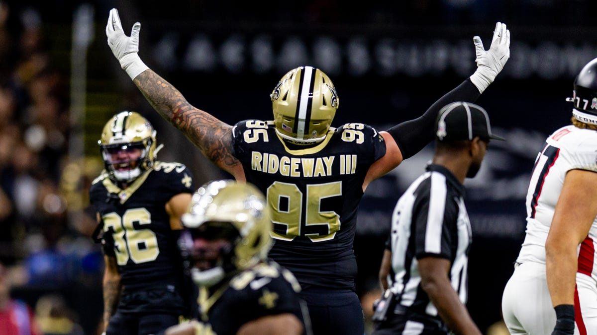 John Ridgeway III is the Saints Player of Day 95