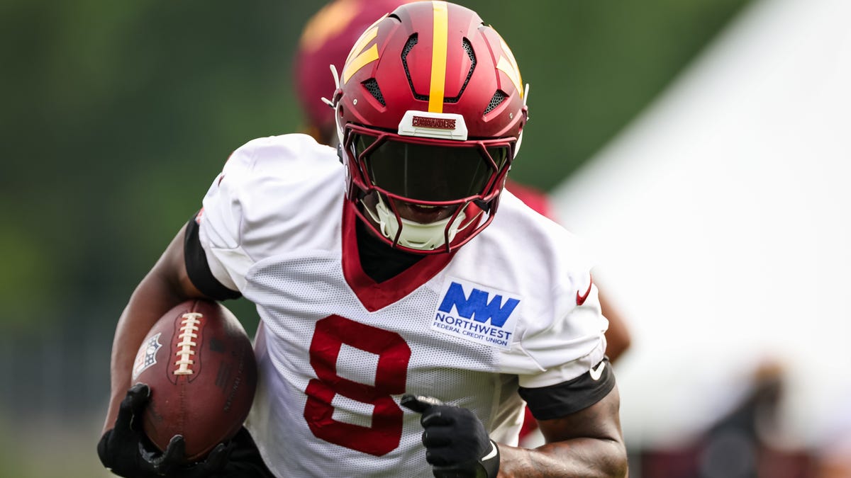 Sights and sounds from Washington Commanders' OTAs