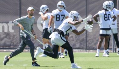 Raiders rookie WR Dont'e Thornton just lit up OTA's 'he's a baller'