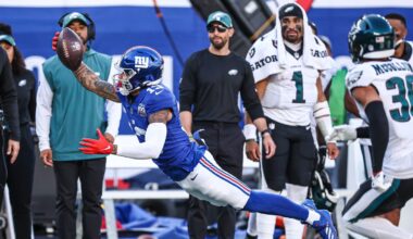 Giants' Jalin Hyatt delivers 6-word message amid OTAs breakout