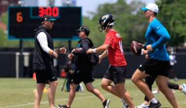 Report dates for Jacksonville Jaguars