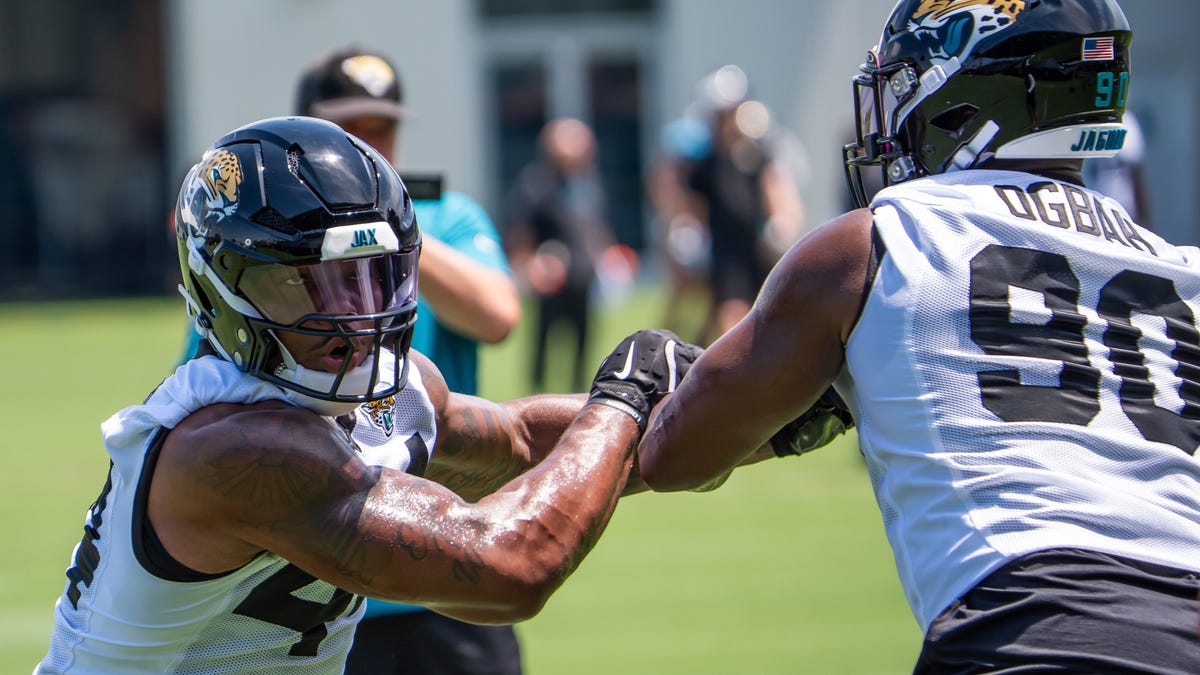 Jaguars' pass rush makes some noise during first minicamp practice