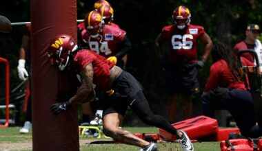 Sights and sounds from Day 1 of the Washington Commanders' minicamp