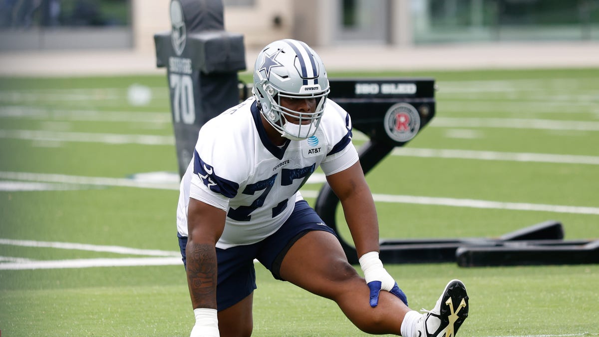 No. 77 OL Saahdiq Charles