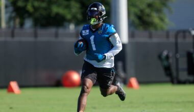 Where does Jaguars running back unit rank?