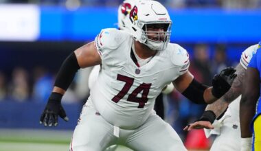 Isaiah Adams on track to be Arizona Cardinals' starting right guard