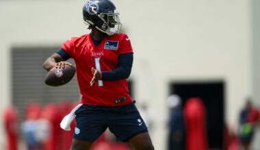 Titans' Cam Ward has perfect NSFW response to offseason workout plans