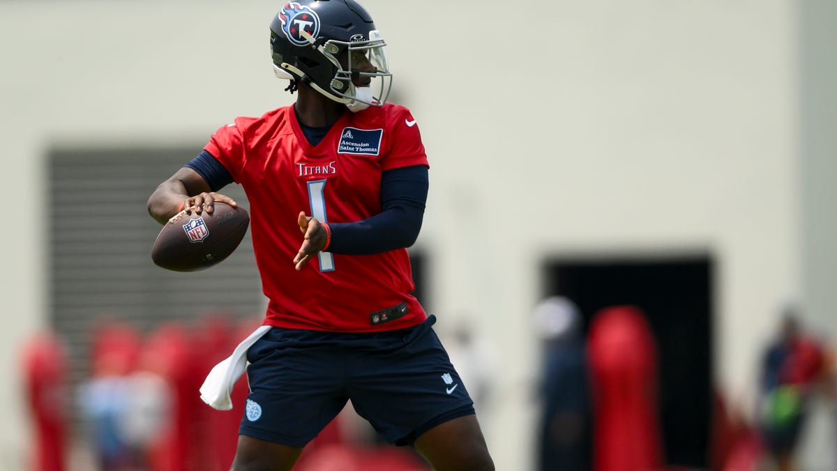 Titans' Cam Ward has perfect NSFW response to offseason workout plans