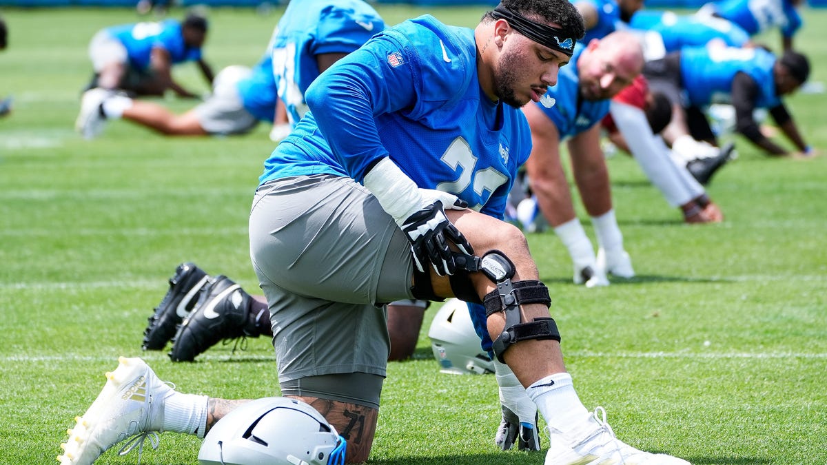 Christian Mahogany's delayed Lions debut rank in 2024 Detroit injury