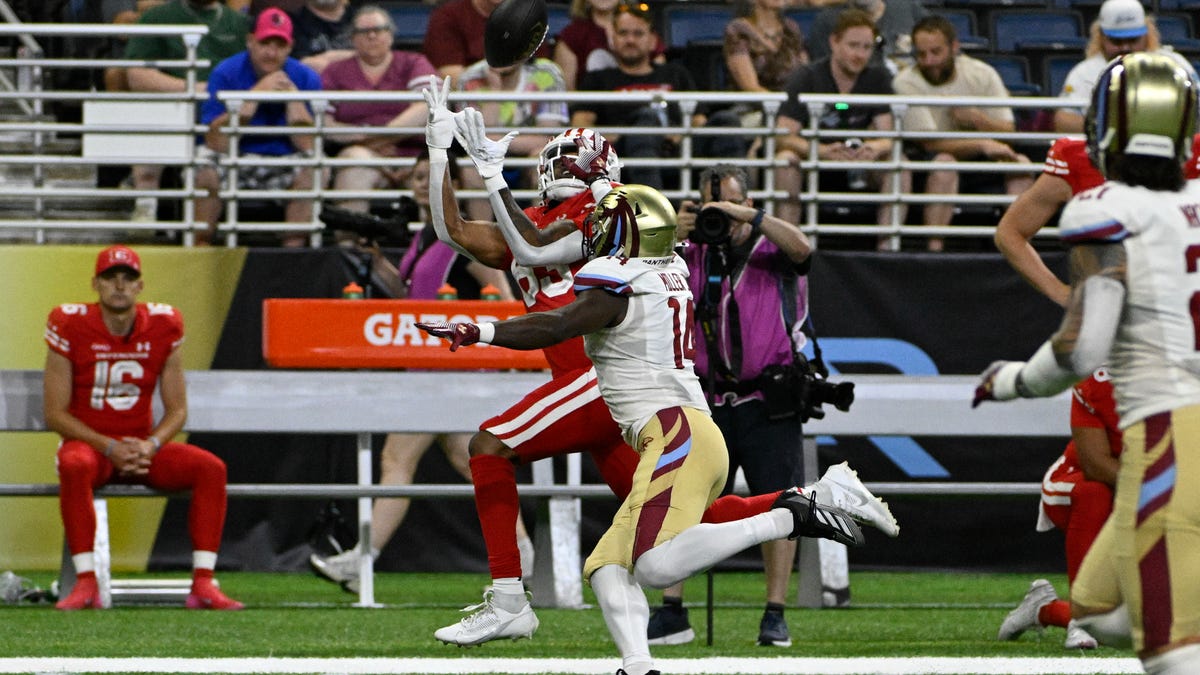 Michigan Panthers' UFL title hopes scorched by D.C. Defenders, 58-34