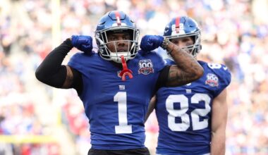 Giants' supporting cast ranked among worst in NFL