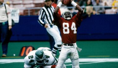 Who has worn No. 84?