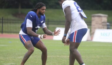 List of Bills players that sat out 2025 minicamp practices