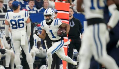 Where does Colts' offense rank after minicamp?