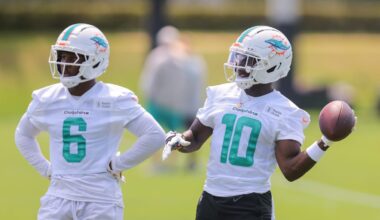 Dolphins announce 2025 training camp dates, schedule