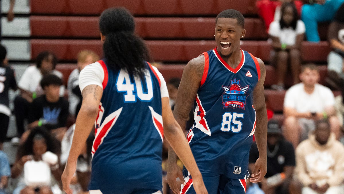 Bengals WR Tee Higgins returns to Oak Ridge for celebrity basketball game