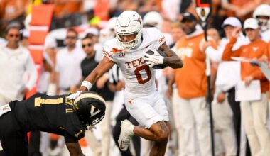 DeAndre Moore Jr., WR, Texas