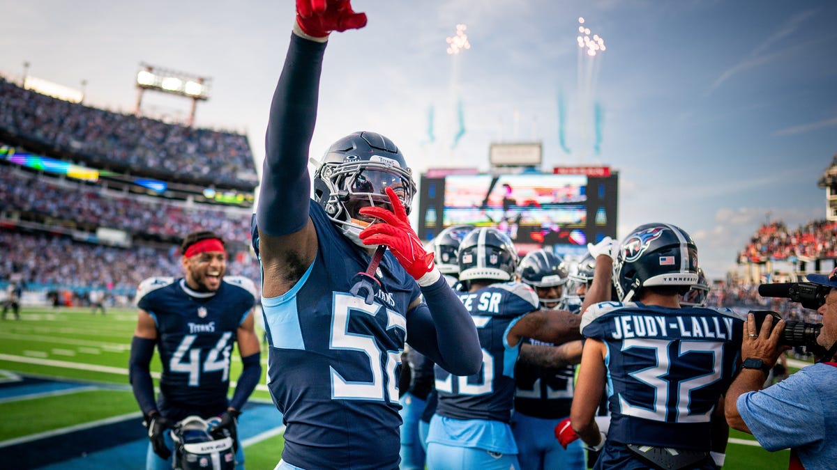 Titans' James Williams on Cam Ward: 'God put us together'