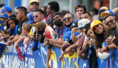 Full schedule of practices open to fans