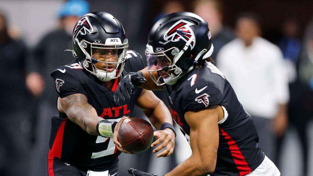 Atlanta Falcons roster with updated uniform numbers for each player