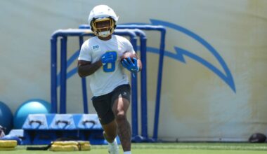 Former UNC star Omarion Hampton "the talk of" LA Chargers' offseason