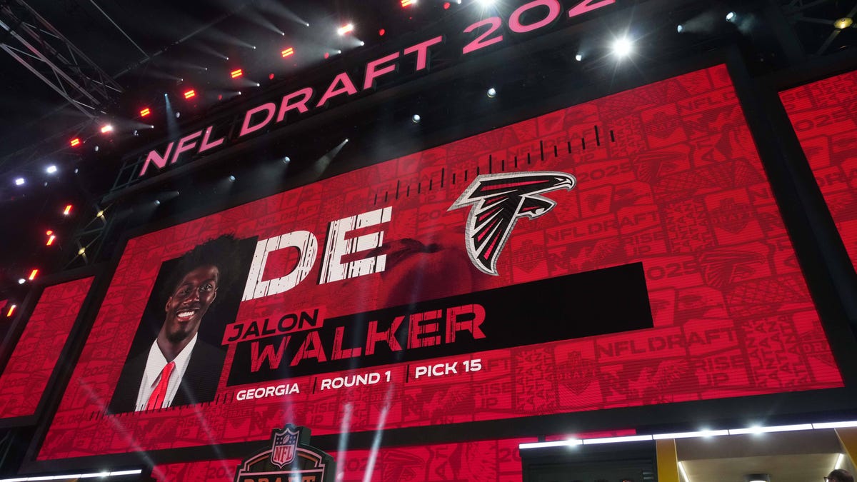 Atlanta Falcons LB Jalon Walker's NFL Scouting Combine interview