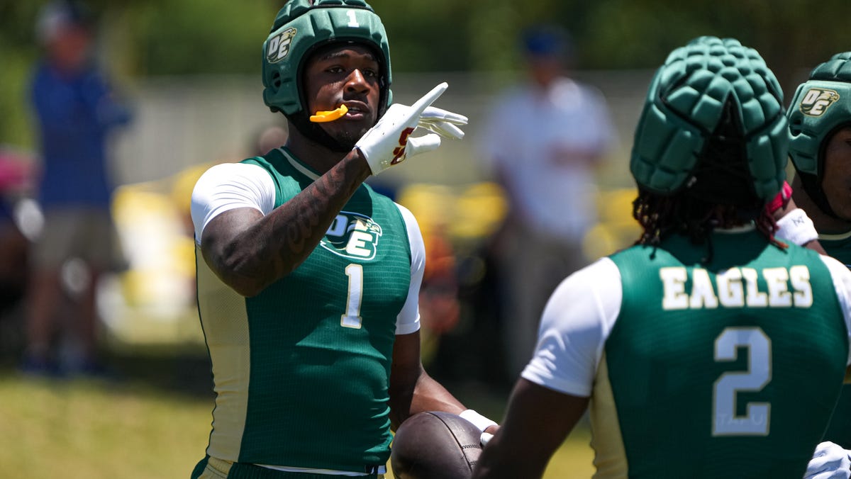 Texas 7-on-7 football state tournament: See the best photos - Austin American-Statesman