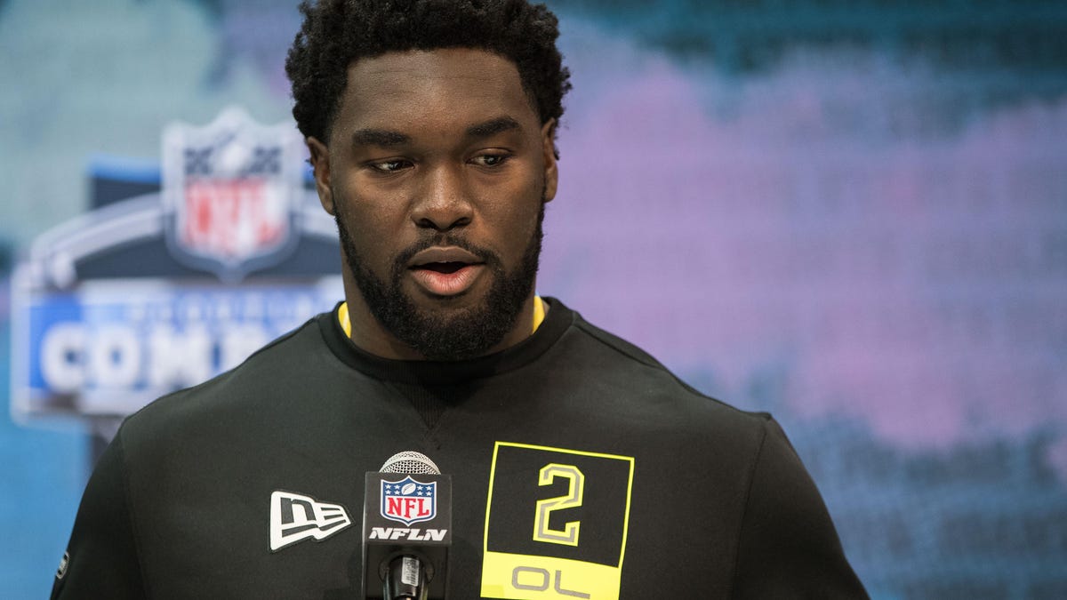 No. 75 OL Hakeem Adeniji